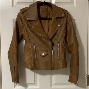 BlankNYC Cognac Leather jacket